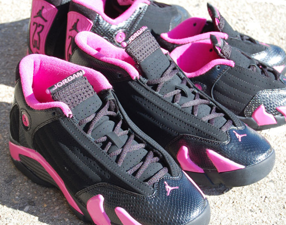 Air Jordan XIV GS – Black – Desert Pink | Available