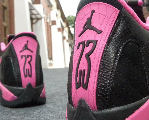 Air Jordan XIV GS – Black – Pink | New Images