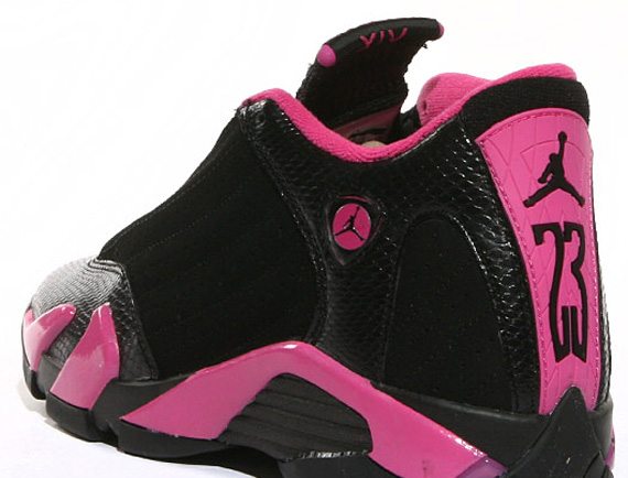 Air Jordan XIV GS - Black - Desert Pink