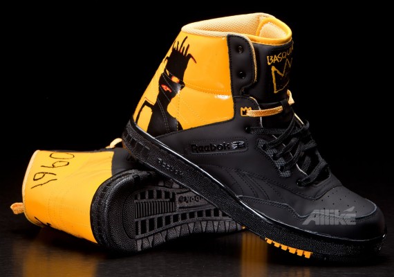 Basquiat x Reebok BB4600 - Black - Yellow