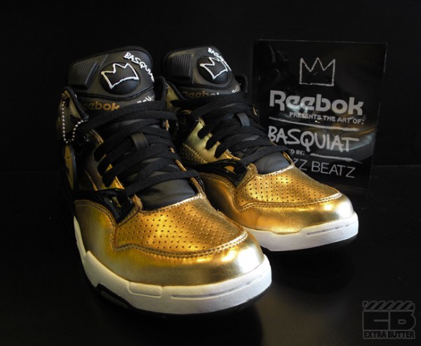 Basquiat x Reebok Pump Omni Lite - Black - Brass - SneakerNews.com
