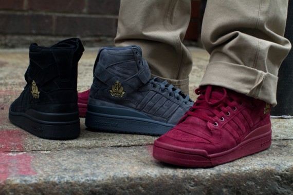 Boylston Trading Co. x adidas Originals Forum ‘Hustler’s Crest’ Pack