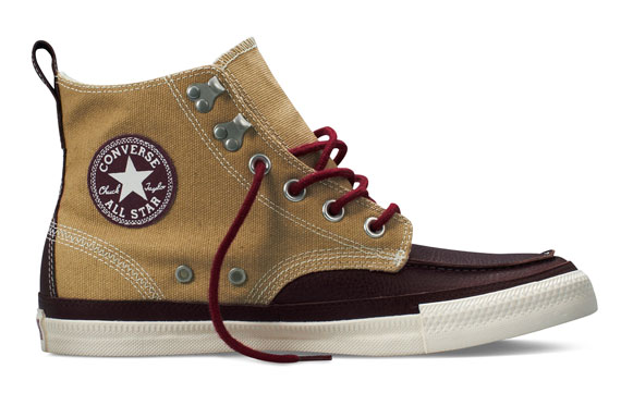 converse banane All Star Coated Tan Brown 1