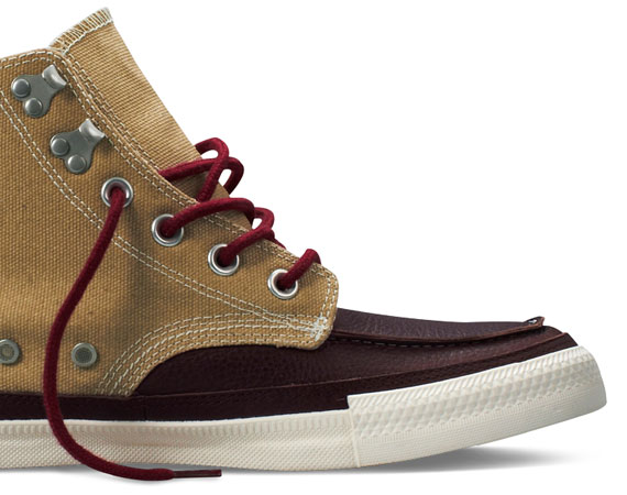 converse banane All Star Coated Tan Brown 2