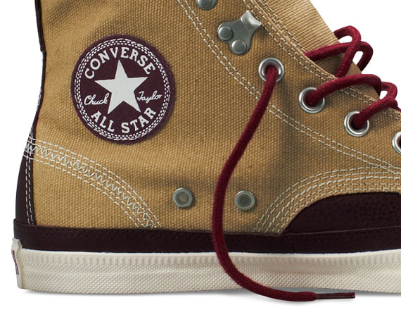 Converse All Star Coated Tan Brown 3