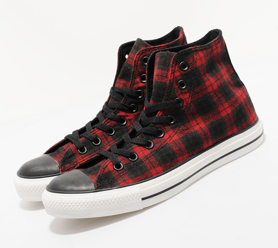 Buffalo discount plaid converse