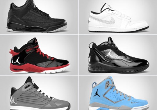 Jordan Brand December 2011 Footwear