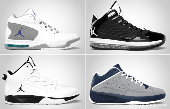 Jordan Brand January 2012 Footwear