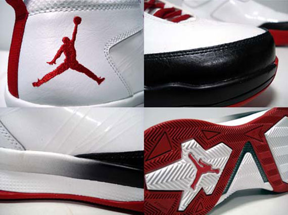 Jordan Pro Quick - White - Black - Red