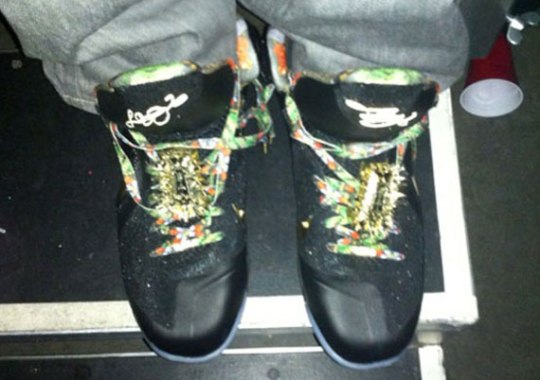 LeBron Wears ‘Watch the Throne’ Nike LeBron 9 to Watch the Throne Concert