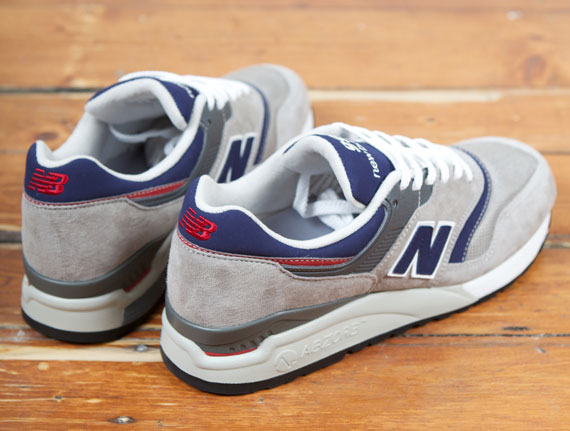 New Balance 997 - Grey - Navy - White - Red - SneakerNews.com