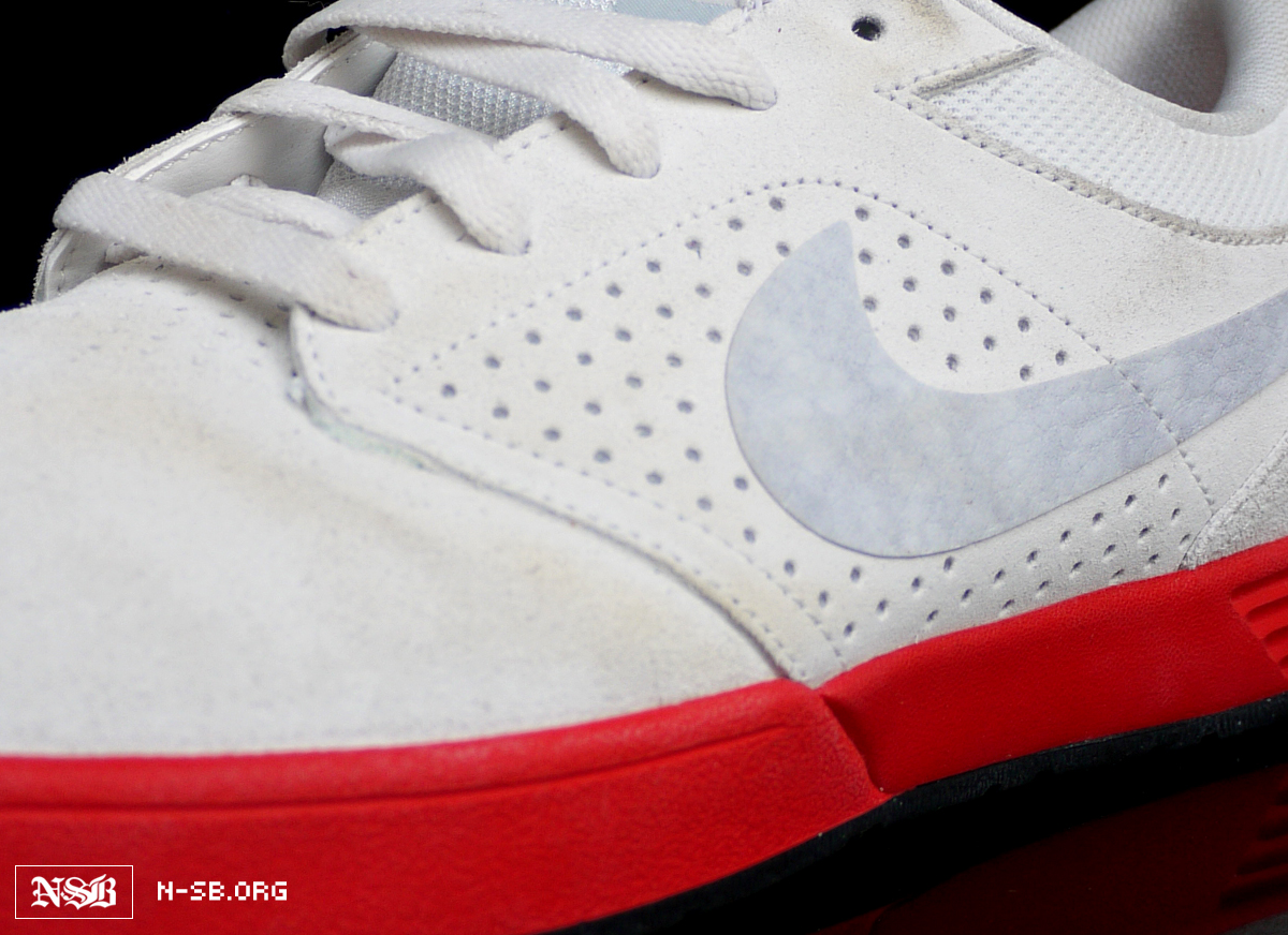 Niike Sb Paul Rodriguez 5 White Grey Red 1