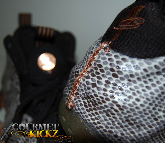 Nike Air Foamposite One Snakeskin Copperhead Custom 3