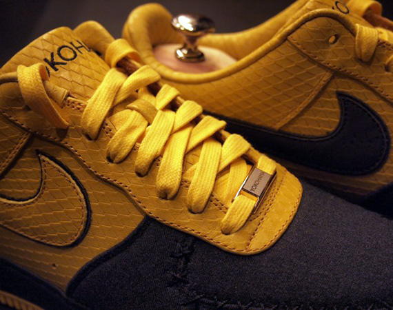 Nike Air Force 1 Bespoke ‘Yokohama’ By M.M.