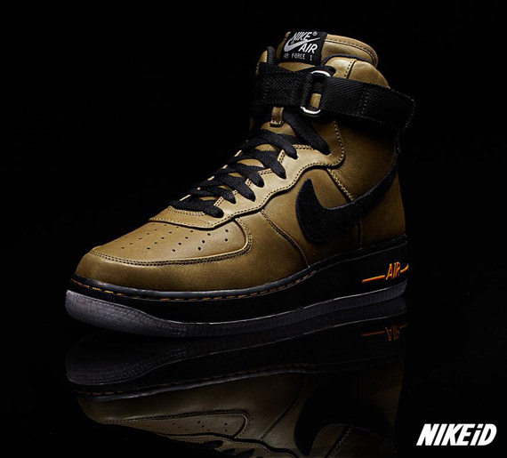 Nike Air Force 1 Id Premium Boot Leather 3
