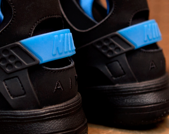 Nike Air Huarache Basketball 2012 – Black – Italy Blue | Release Reminder