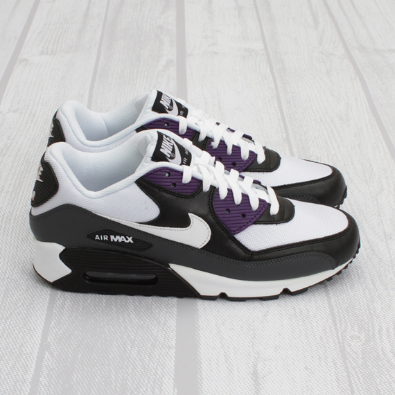 purple black and white air max
