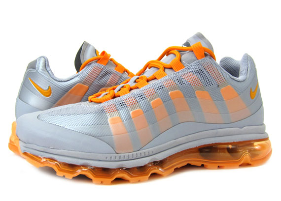 Nike Air Max 95 360 Grey Vivid Orange 2