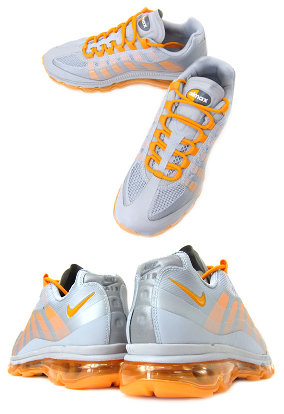 Nike Air Max 95 360 Grey Vivid Orange 3