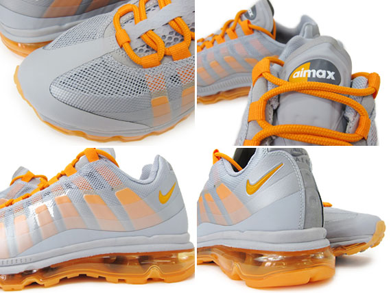 Nike Air Max 95 360 Grey Vivid Orange 4