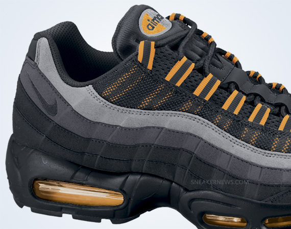 Nike Air Max 95 Black Anthracite Medium Grey 4