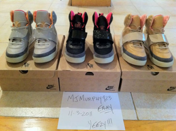 Nike Air Yeezy Lot Available On Ebay 2