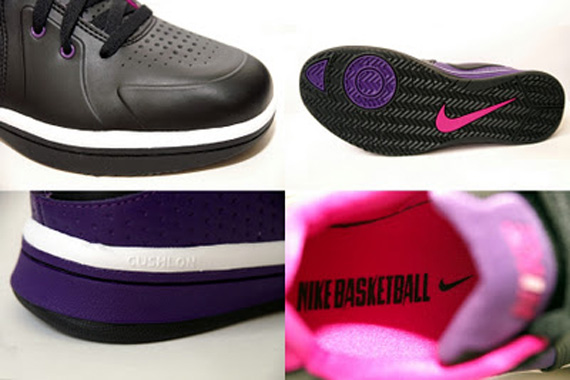 Nike Cradle Rock Low 201 Black Purple Pink 04
