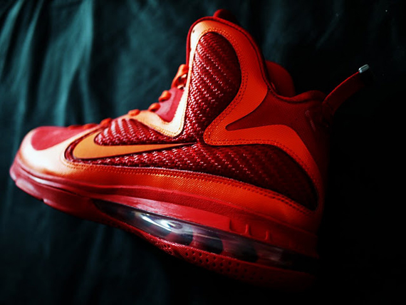 nike lebron 9 id super flame 3