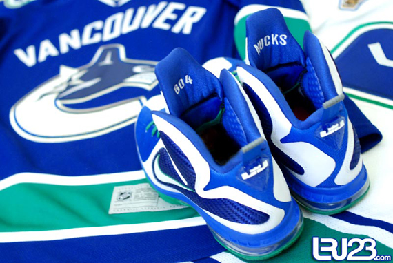 Nike Lebron 9 Id Vancouver Canucks 4