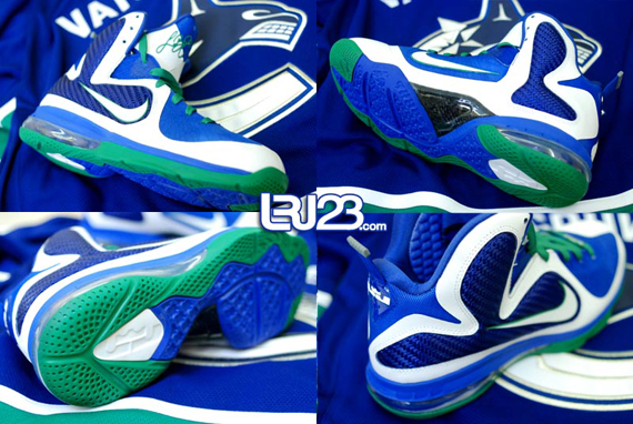 Nike Lebron 9 Id Vancouver Canucks 7