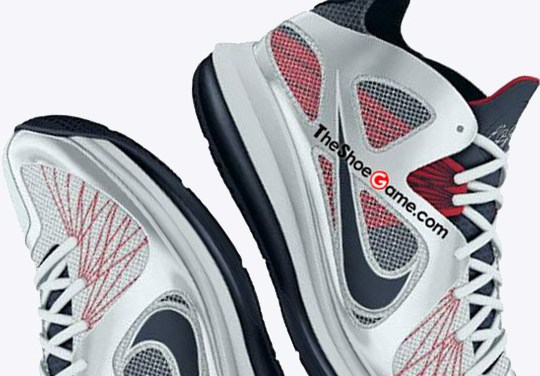 Nike LeBron 9 Low ‘USA’ – Grey – Blue – Red