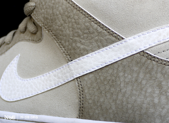 Nike SB Dunk Mid – Khaki – White