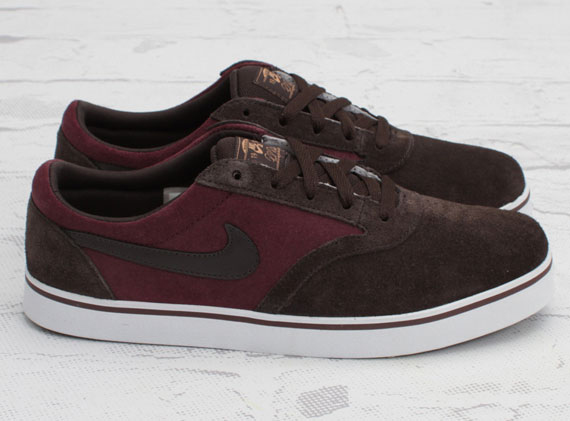 Nike sb solarsoft on sale burgundy