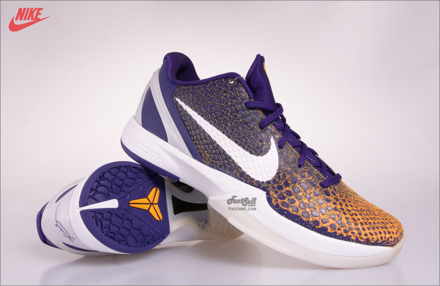 SONY DSC Nike Zoom Kobe 6 Lakers Gradient 5