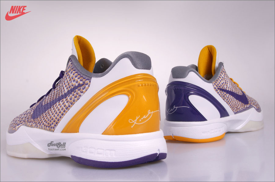 SONY DSC Nike Zoom Kobe Vi Lakers 3 D Detailed Images 4