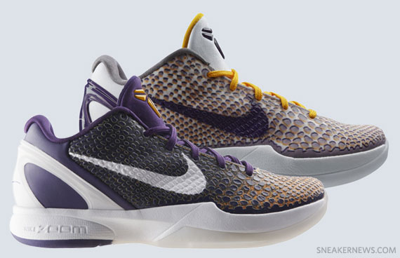 Nike Zoom Kobe VI ‘Lakers 3-D + Gradient’ – Release Reminder