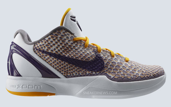 Nike Zoom Kobe Vi Lakers 3 D Release Date
