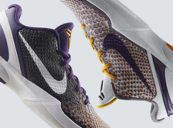 Nike Zoom Kobe VI ‘Lakers 3-D + Gradient’ – Release Date
