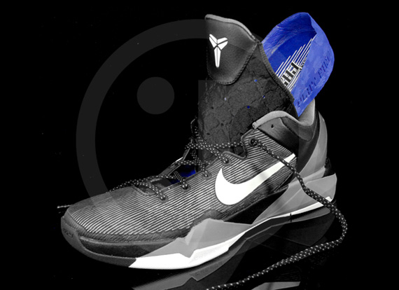Nike Zoom Kobe Vii Black Grey White Rmk 016