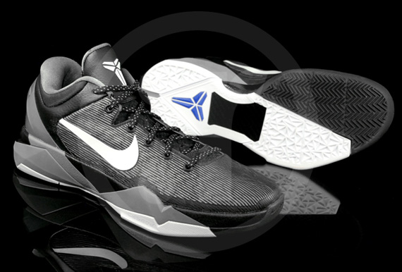 Nike Zoom Kobe Vii Black Grey White Rmk 15