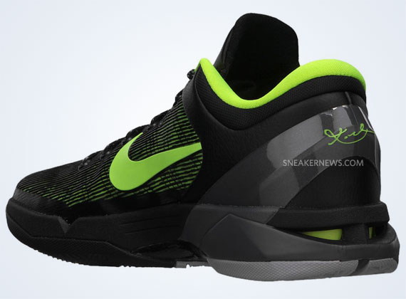Nike Zoom Kobe Vii Black Neon Grey 14