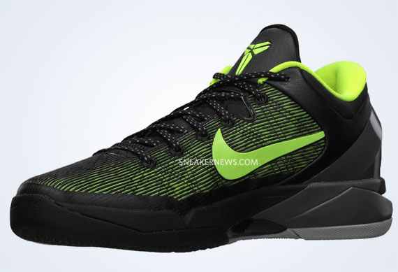 Nike Zoom Kobe Vii Black Neon Grey 15