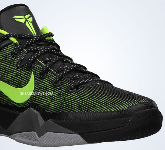 Nike Zoom Kobe VII - Black - Volt - Grey - SneakerNews.com