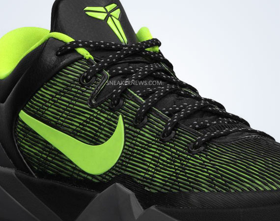 Nike Zoom Kobe Vii Black Neon Grey 20