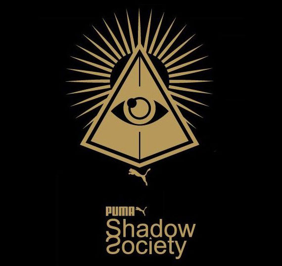 Shadow society. Society of Shadows. All seeing Eye GPO. In the Shadow of Society advertising.