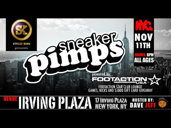 Sneaker Pimps NYC 2011 - Event Reminder