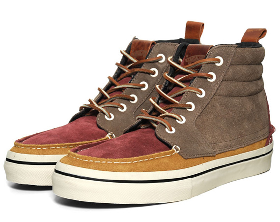 Vans Vault Hi Lx Brown Tan End 05