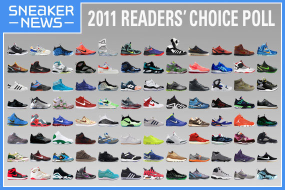 Sneaker News 2011 Readers' Choice Poll