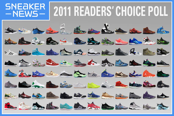 Sneaker News 2011 Readers’ Choice Poll