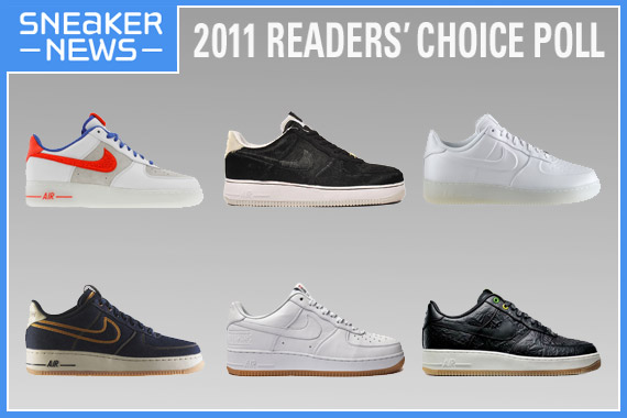 11 Sneaker News 2011 Readers Choice Favorite Nike Af1 Release